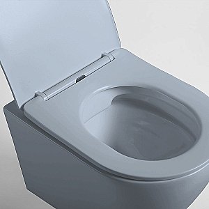 Унитаз Vincea Globo VT1-14SMO безободковый, с крышкой микролифт, океан матовый купить в интернет-магазине Sanbest