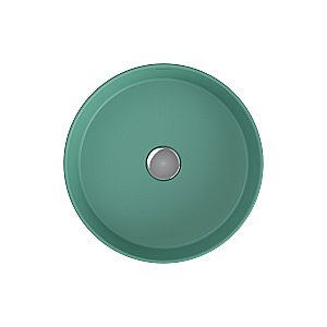 Раковина накладная BERGES Ego SL 181271 38 матовый темно-зеленый купить в интернет-магазине Sanbest