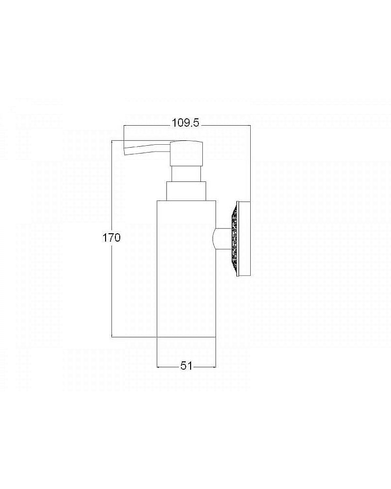 Диспенсер Bronze De Luxe WINDSOR K25027 купить в интернет-магазине сантехники Sanbest