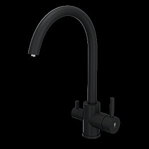 Смеситель для кухни Rush SUS9035-37Black черный матовый купить в интернет-магазине сантехники Sanbest