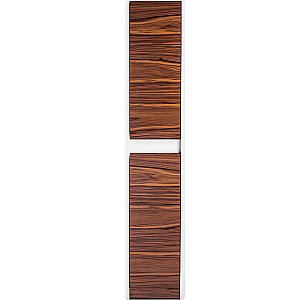 Пенал Pestan Vision 35 VSN000P орех/белый для ванной в интернет-магазине сантехники Sanbest