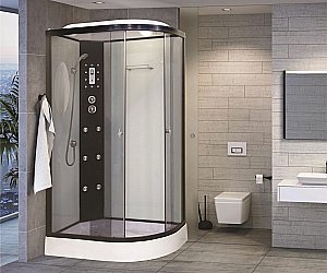 Душевая кабина Niagara NG-1903, правая, тропический душ, гидромассаж, акрил купить в интернет-магазине Sanbest