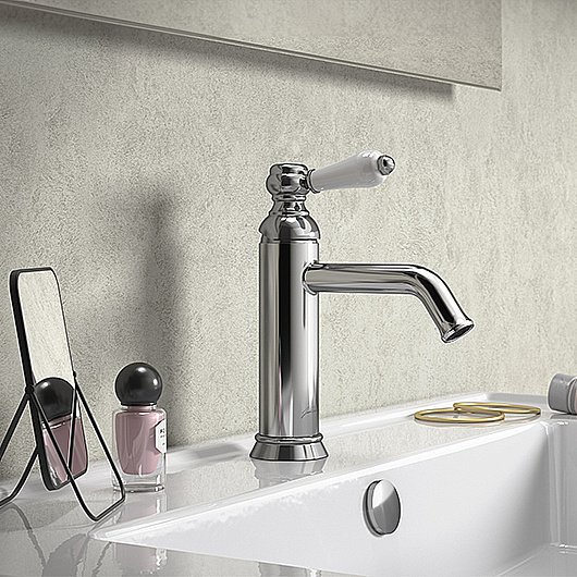 Cмеситель для раковины Jacob Delafon LOUISE E24360-CP хром купить в интернет-магазине сантехники Sanbest