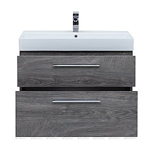 Тумба с раковиной Aquanet Nova 249921 85 дуб рошелье для ванной в интернет-магазине Sanbest