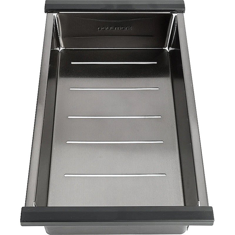 Коландер Paulmark Advance A375-GM вороненая сталь купить в интернет-магазине сантехники Sanbest