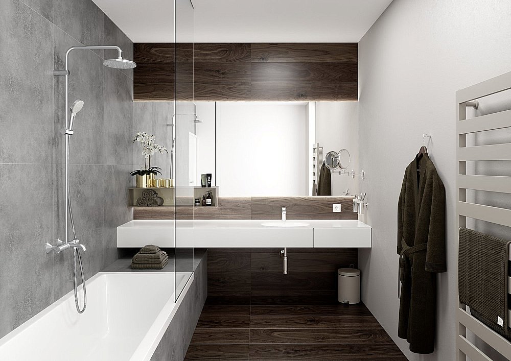 Смеситель для раковины Hansgrohe Vernis Blend 100 71551000 купить в интернет-магазине сантехники Sanbest