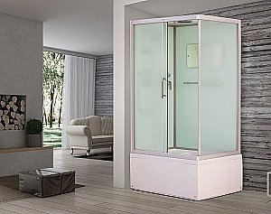 Душевая кабина Esbanо Elegancia EST-129CKRB 120х90 левая купить в интернет-магазине Sanbest