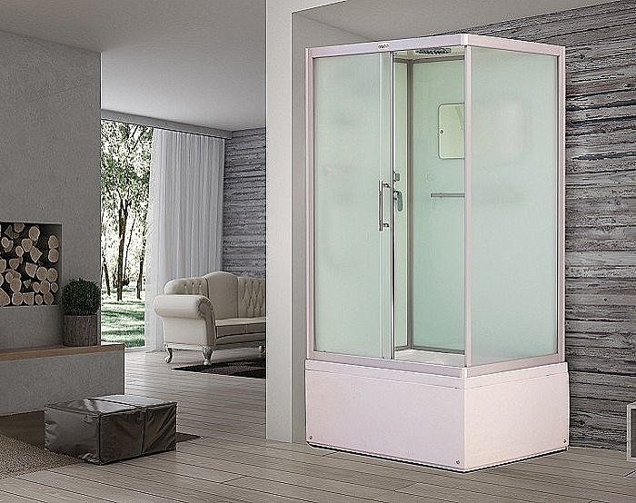 Душевая кабина Esbanо Elegancia EST-129CKRB 120х90 левая купить в интернет-магазине Sanbest