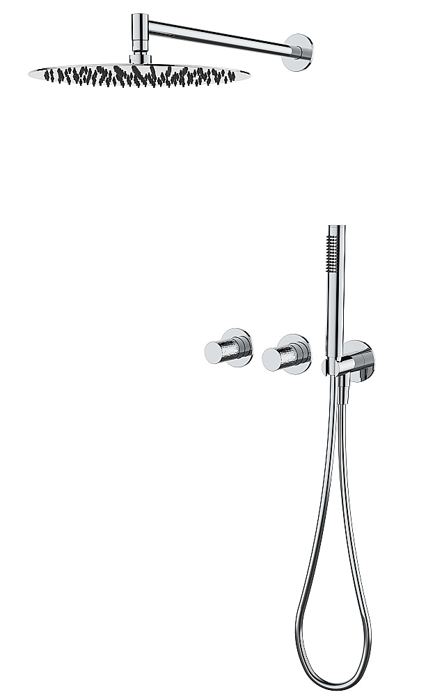 Душевая система Vincea Aura VSFW-6AU1CH хром купить в интернет-магазине сантехники Sanbest