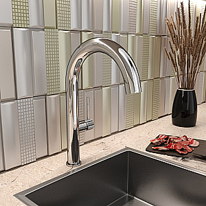 Смеситель для кухни Elghansa RADIANT XQ 5647181 хром купить в интернет-магазине сантехники Sanbest