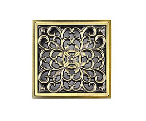 Душевой трап с решеткой Bronze De Luxe 21962-5602 бронза купить в интернет-магазине Sanbest