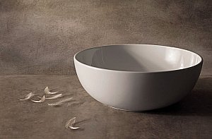 Раковина накладная Globo T-Edje 37 B6T37.BI*0 белая купить в интернет-магазине Sanbest