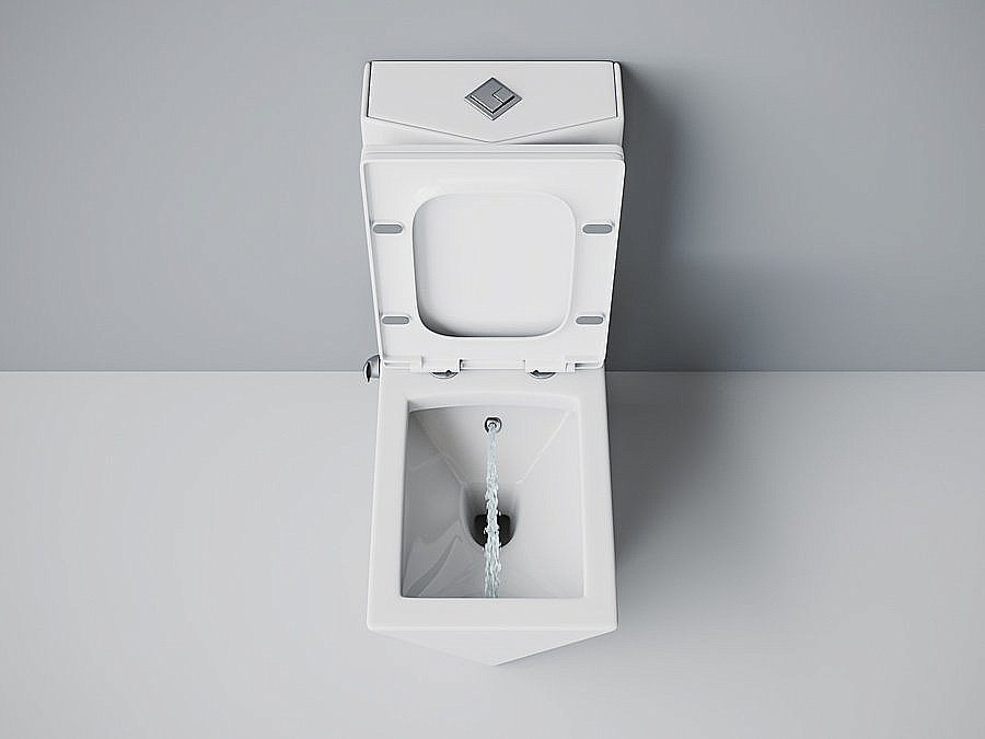 Унитаз-моноблок с функцией биде Laguraty 071AC с крышкой микролифт купить в интернет-магазине Sanbest