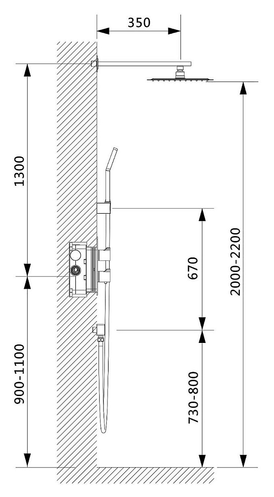 Душевая система Timo Petruma SX-5059/00SM хром купить в интернет-магазине сантехники Sanbest