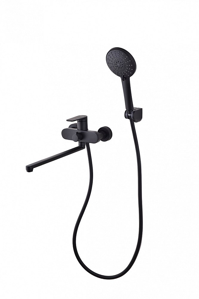 Смеситель для ванны D&K Bayern.Furth DA1523305 черный матовый купить в интернет-магазине сантехники Sanbest