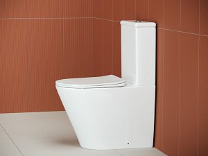 Унитаз Ceramica Nova HIGHLIGHT CN1802 безободковый, с крышкой микролифт, с бачком купить в интернет-магазине Sanbest