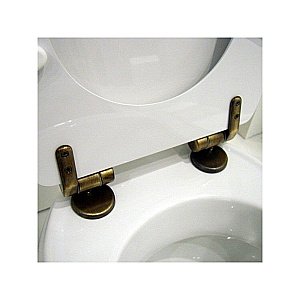 Унитаз напольный Kerasan Retro 1013 с бачком 1081 Белый/кнопка бронза купить в интернет-магазине Sanbest