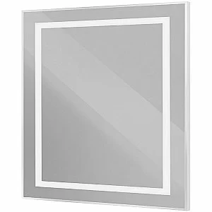 Зеркало BelBagno Kraft SPC-KRAFT-900-800-SENS-AL сатин в ванную от интернет-магазине сантехники Sanbest