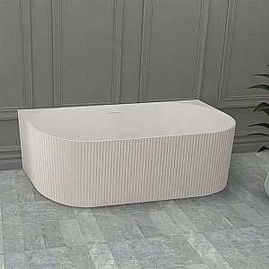 Ванна из искусственного камня ABBER Stein AS9630 170х75 белая матовая купить в интернет-магазине Sanbest