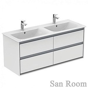 Раковина подвесная Ideal Standard Connect Air 124 E027301 белая купить в интернет-магазине Sanbest