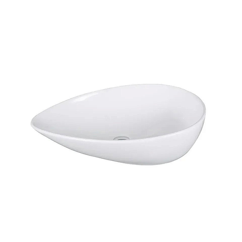 Раковина накладная CeruttiSpa 66 CR7030 белая купить в интернет-магазине Sanbest