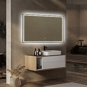 Зеркало ABBER See AG6115SL-1.2 120x80 в ванную от интернет-магазине сантехники Sanbest