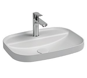 Раковина ISVEA Infinity 55 10NF50055SV-2L белая матовая купить в интернет-магазине Sanbest