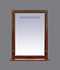 Зеркало Misty Vena 75x100 бордо патина в ванную от интернет-магазине сантехники Sanbest