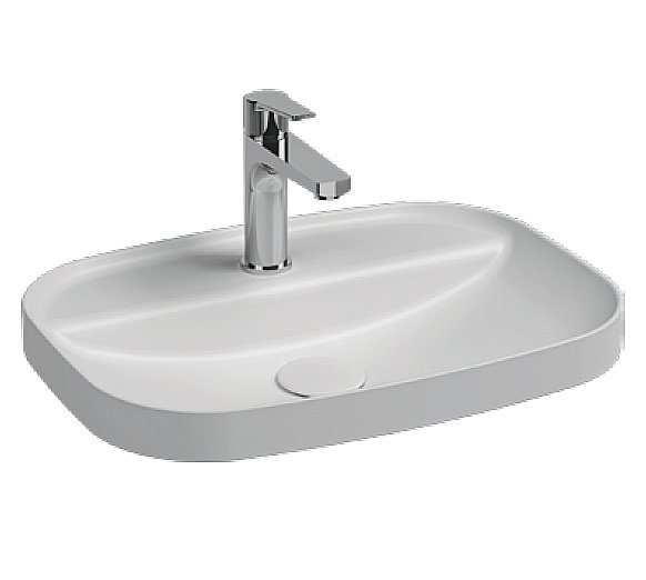 Раковина ISVEA Infinity 55 10NF50055SV-2L белая матовая купить в интернет-магазине Sanbest