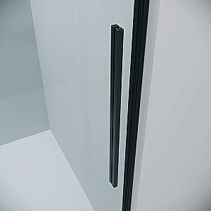 Душевой уголок Grossman Galaxy 140х100 120.K33.01.1410.21.00 стекло прозрачное/профиль черный матовый купить в интернет-магазине Sanbest