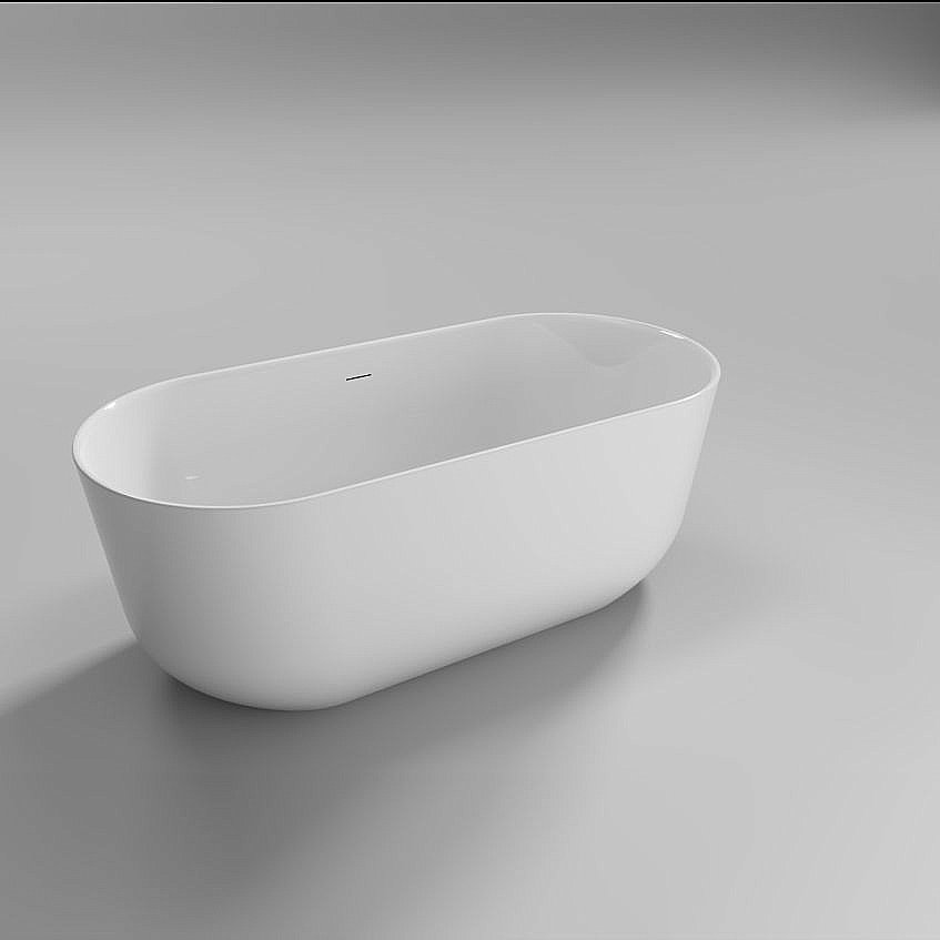 Ванна акриловая Art&Max AM-GENOVA-1700-770 белая купить в интернет-магазине Sanbest