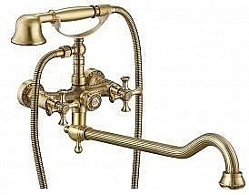 Смеситель для ванны Zorg Antic A 7001WDN-BR купить в интернет-магазине сантехники Sanbest