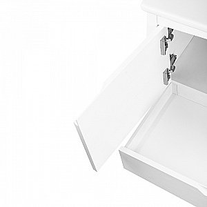 Тумба с раковиной Pestan Lord 80 LRD800T-DR белая для ванной в интернет-магазине Sanbest