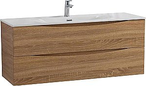 Тумба с раковиной BelBagno MARINO-CER-N-1200-2C-SO-WO-P Rovere Bianco для ванной в интернет-магазине Sanbest