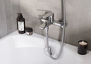 Смеситель для ванны Santek Арма WH5A10007C001 хром купить в интернет-магазине сантехники Sanbest