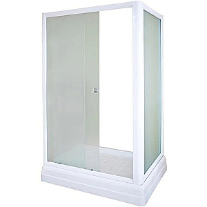 Душевой уголок Радомир Верчелли 1-09-2-0-0-0121 120х84 профиль матовый хром/стекло матовое купить в интернет-магазине Sanbest