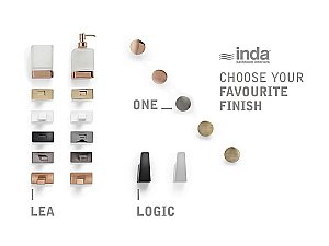 Крючок Inda Lea A1820ANE черный  купить в интернет-магазине сантехники Sanbest