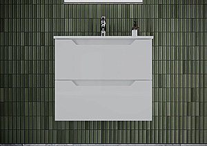Тумба с раковиной Sancos Norma 2.0 NR2.060W белый глянец для ванной в интернет-магазине Sanbest