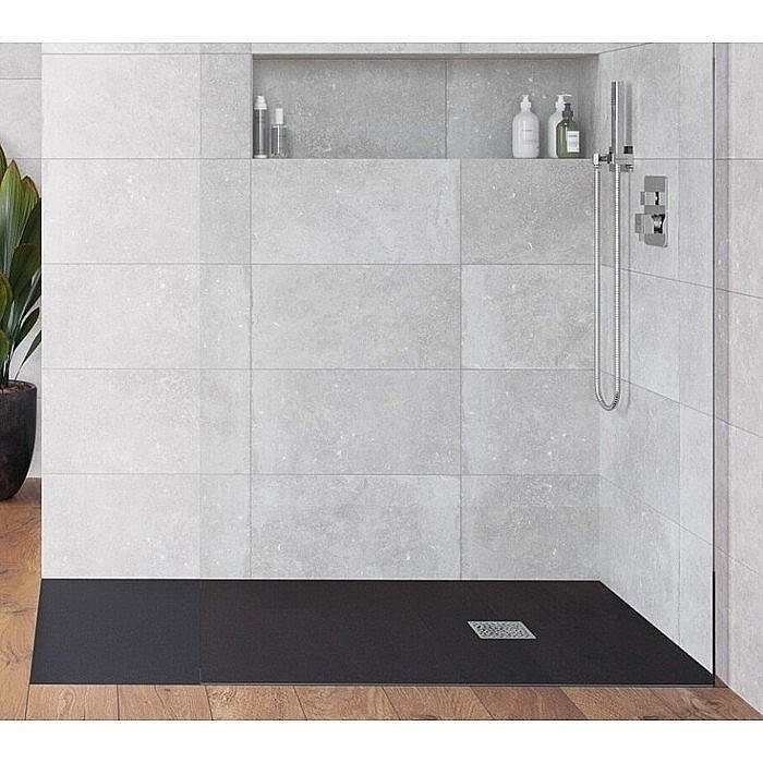 Душевой поддон Excellent Arda 120x90 черный купить в интернет-магазине Sanbest