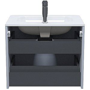 Тумба с раковиной Iddis Edifice 60 EDI60L0i95K светло-серая для ванной в интернет-магазине Sanbest