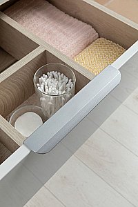 Тумба с раковиной Aquanet Ирис new 70 белый глянец для ванной в интернет-магазине Sanbest