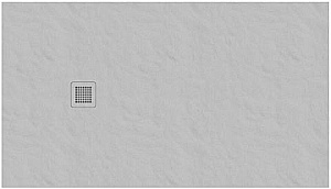Душевой поддон Ravak SLATE PRO 140x90 XA03M73O010 серый купить в интернет-магазине Sanbest