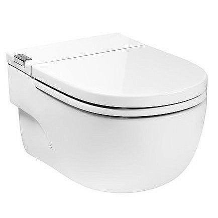 Унитаз подвесной Roca Meridian In-Tank 893302000 с крышкой микролифт купить в интернет-магазине Sanbest
