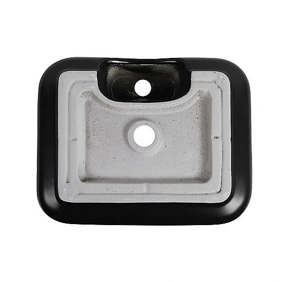 Раковина накладная Timo Inari 50,5 TK-505MB черная матовая купить в интернет-магазине Sanbest