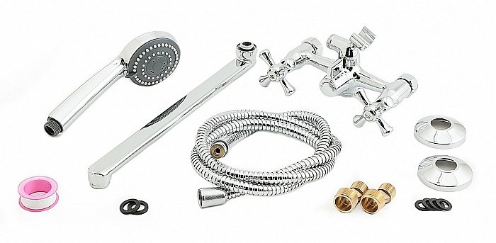 Смеситель для ванны Orange Classic M71-211cr купить в интернет-магазине сантехники Sanbest