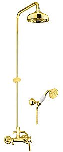Душевая система Webert Armony AM760405010 золото купить в интернет-магазине сантехники Sanbest