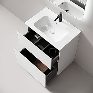 Тумба с раковиной Sancos FOLK Floor FL70FW/CN7007 70 Bianco для ванной в интернет-магазине Sanbest