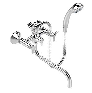 Смеситель для ванны и душа VIDIMA TRINITY BA261AA купить в интернет-магазине сантехники Sanbest