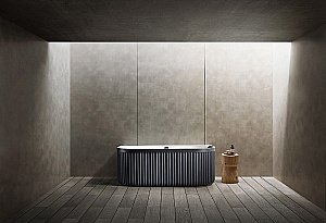 Ванна Abber Leipzig 170x80 AM9916BW черно-белая матовая купить в интернет-магазине Sanbest