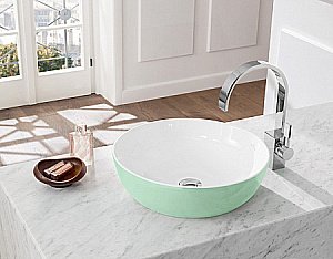 Раковина Villeroy&Boch Artis 417943BCW3 мятный купить в интернет-магазине Sanbest
